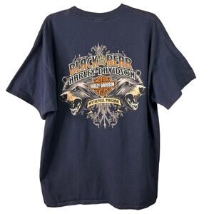 Harley Davidson 2014 Legend Wytheville Virginia Bear T-Shirt